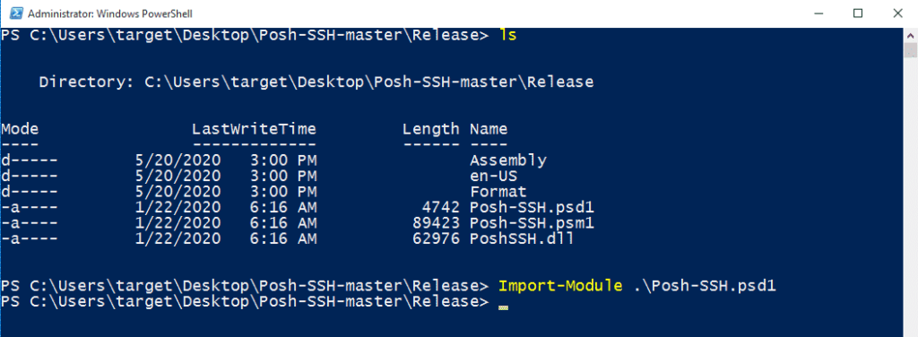 Powershell SCP to Transfer files between Windows and Linux Import-Module Posh-SSH powershell SCP