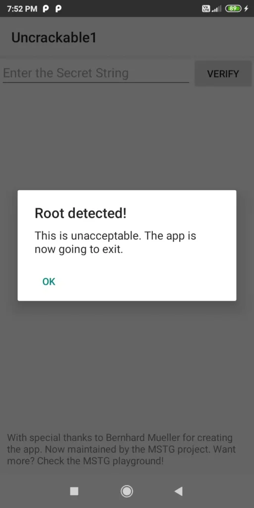 Vulnerable Android apps