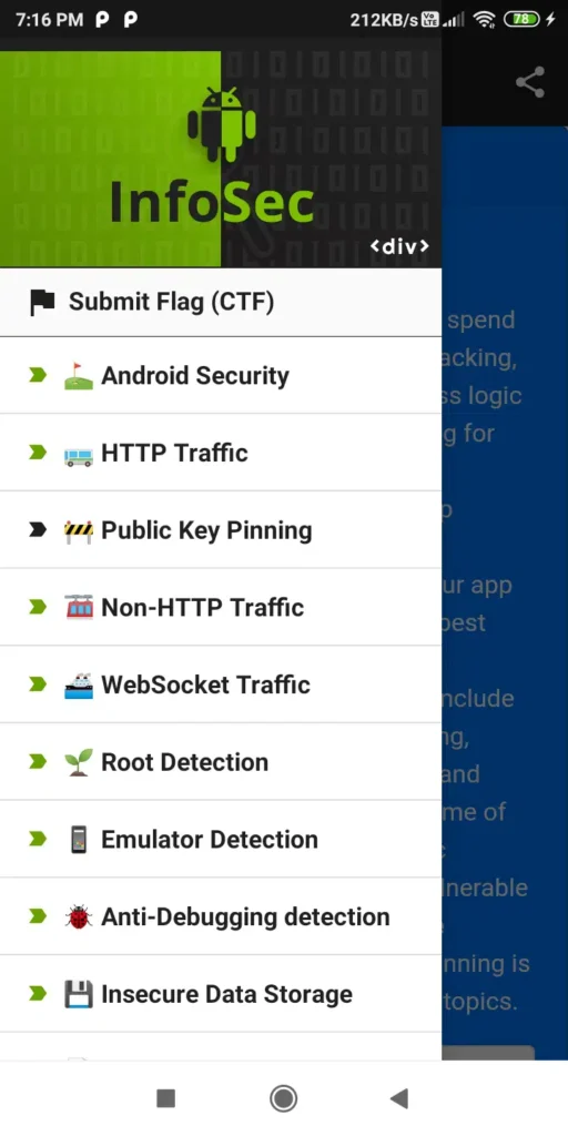 Vulnerable Android apps